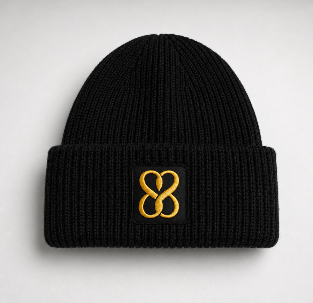 The 88er Resolve Ribbed Knit Beanie